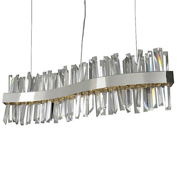 wave design crystal pendant lights modern lamp ac110v 220v home decoration hanglampen bar light lamps
wave design crystal pendant lights modern lamp ac110v 220v home decoration hanglampen bar light lamps