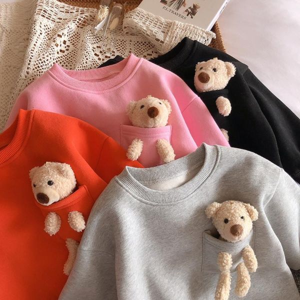 hoodies & sweatshirts 2-6 years autumn winter girls boys cute bear long sweaters baby kids children warm top, Black
hoodies & sweatshirts 2-6 years autumn winter girls boys cute bear long sweaters baby kids children warm top, Black