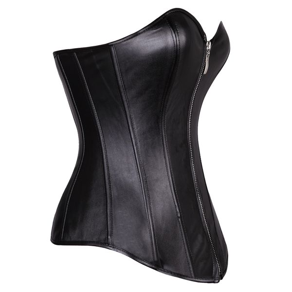 faux leather zipper overbust corset womens clothing waist cincher bustier costume plus size s-6xl, Black;white
faux leather zipper overbust corset womens clothing waist cincher bustier costume plus size s-6xl, Black;white
