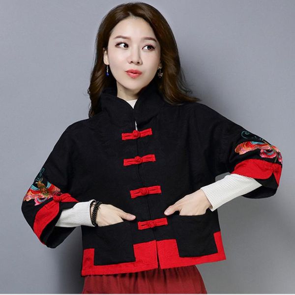 ethnic clothing chinese traditional costume women classic tang suit qipao shirts hanfu vintage year party autumn winter, Red 
ethnic clothing chinese traditional costume women classic tang suit qipao shirts hanfu vintage year party autumn winter, Red