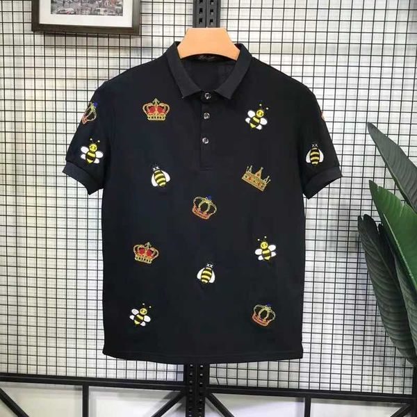 men's t-shirts t shirts brand short men'polo s party personality crown half sleeve slim men's breathable thin merce m8sz, White;black
men's t-shirts t shirts brand short men'polo s party personality crown half sleeve slim men's breathable thin merce m8sz, White;black