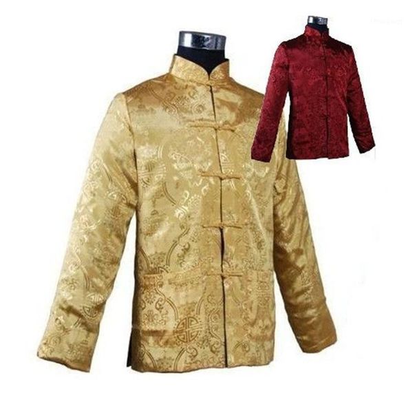 men's jackets gold burgundy chinese classic polyester reversible coat mandarin collar tang suit long-sleeve jacket m xl xxl xxxl wn01, Black;brown
men's jackets gold burgundy chinese classic polyester reversible coat mandarin collar tang suit long-sleeve jacket m xl xxl xxxl wn01, Black;brown