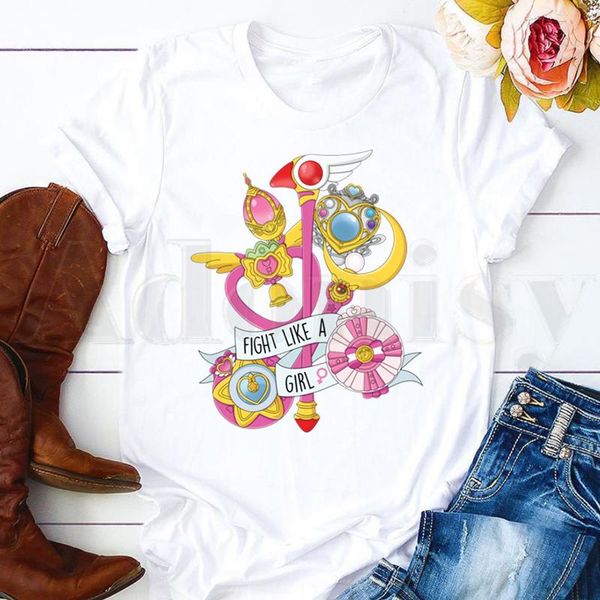 women's t-shirt sakura magic girl cosplay anime card captor harajuku summer tshirts casual round neck short slee tee shirt,drop ship, White
women's t-shirt sakura magic girl cosplay anime card captor harajuku summer tshirts casual round neck short slee tee shirt,drop ship, White
