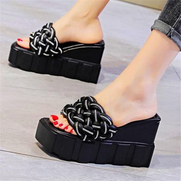 sandals platform shoes slippers women's cow leather crystal open toe high heels buckle party wedge 34 35 36 37 38 39, Black
sandals platform shoes slippers women's cow leather crystal open toe high heels buckle party wedge 34 35 36 37 38 39, Black