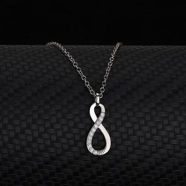chains s925 sterling silver necklace female möbius ring europe and the united states simple fashion 8 word pendant
chains s925 sterling silver necklace female möbius ring europe and the united states simple fashion 8 word pendant
