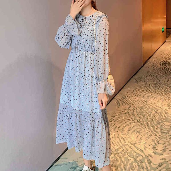 dresses vintage lace-up dots women flare sleeve high waist female chiffon dress spring ruffles mini vestidos femme v5rf, Black;gray
dresses vintage lace-up dots women flare sleeve high waist female chiffon dress spring ruffles mini vestidos femme v5rf, Black;gray