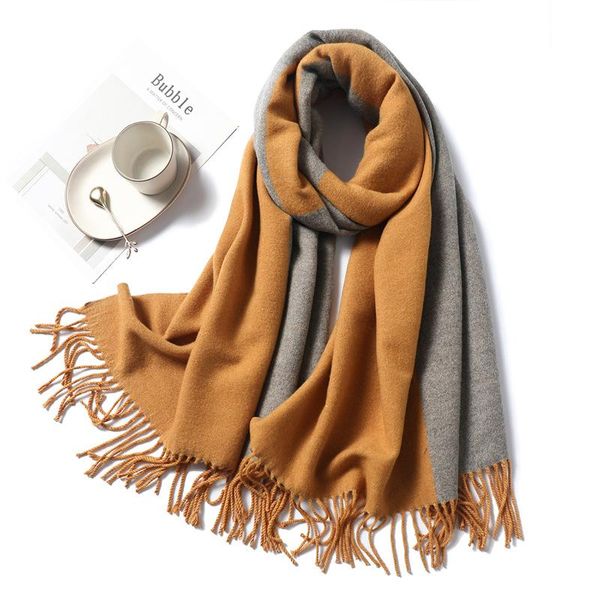 large soft cozy cashmere woven head scarf womans warm shawl stole thick wool cape solid oversized reversible wraps scarves, Blue;gray
large soft cozy cashmere woven head scarf womans warm shawl stole thick wool cape solid oversized reversible wraps scarves, Blue;gray