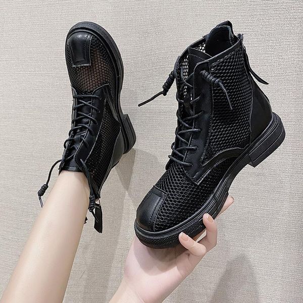 boots shoes sandals zipper boots-women flat heel round toe summer rubber ladies med rock 2021 fretwork solid scandals cott, Black
boots shoes sandals zipper boots-women flat heel round toe summer rubber ladies med rock 2021 fretwork solid scandals cott, Black