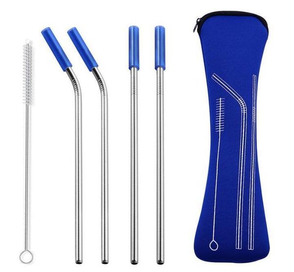 sets 4pcs/set reusable stainless steel straws with silicone tips clean brush & cloth bag wedding party straw wholesale drinking
sets 4pcs/set reusable stainless steel straws with silicone tips clean brush & cloth bag wedding party straw wholesale drinking
