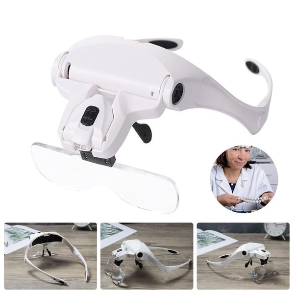 outdoor eyewear magnifying glasses led light lamp head loupe jeweler headband magnifier eye optical glass tool repair reading
outdoor eyewear magnifying glasses led light lamp head loupe jeweler headband magnifier eye optical glass tool repair reading