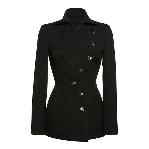 women's suits & blazers women vintage black blazer 2021 spring autumn winter ol buttons outwear notched collar long single brea, White;black
women's suits & blazers women vintage black blazer 2021 spring autumn winter ol buttons outwear notched collar long single brea, White;black