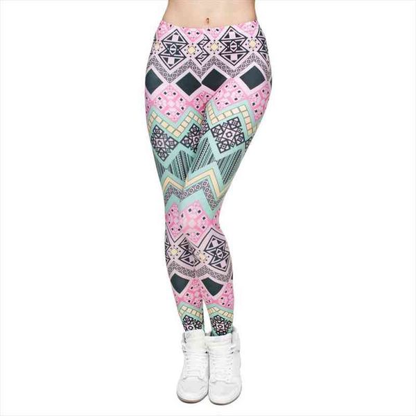 geometry aztec printing punk women leggings high waist elasticity legins pant slim fit soft fitness trousers 6 color, Black
geometry aztec printing punk women leggings high waist elasticity legins pant slim fit soft fitness trousers 6 color, Black