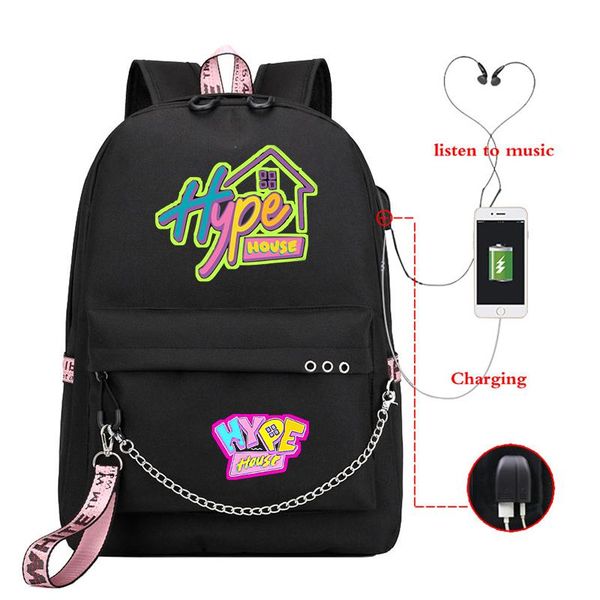 backpack casual bookbag female bags the hype house style school backpacks teeanger girl's fashion usb charging black women
backpack casual bookbag female bags the hype house style school backpacks teeanger girl's fashion usb charging black women