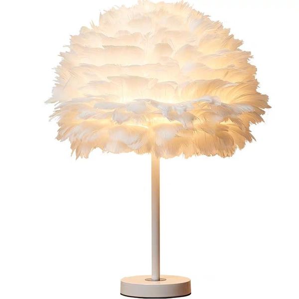 table lamps lingyuan lighting modern feather children's room lamp stylish warm bedroom decoration
table lamps lingyuan lighting modern feather children's room lamp stylish warm bedroom decoration
