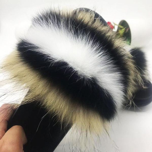 slippers real fur women slide ladies furry home warm plush female indoor shoes hair sandals 45, Black
slippers real fur women slide ladies furry home warm plush female indoor shoes hair sandals 45, Black