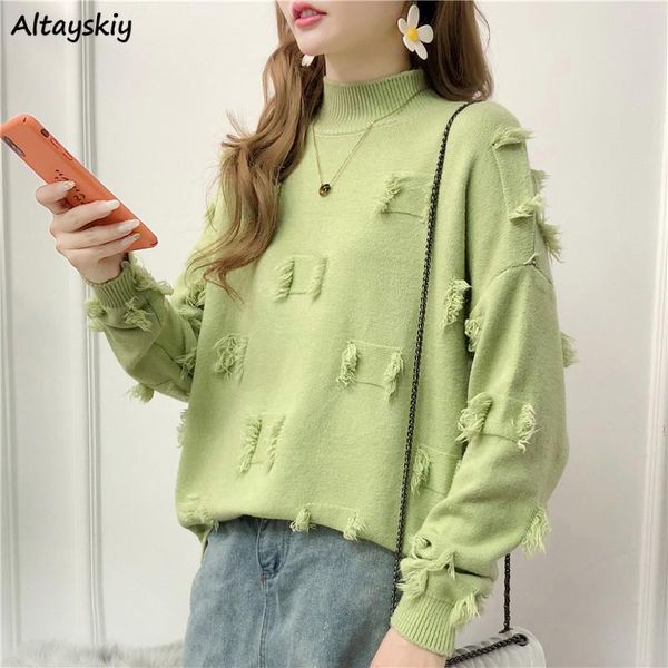 pullovers women winter arrival ribbed knitwear lazy green stylish candy color sweater loose ulzzang trendy student daily women's sweate, White;black
pullovers women winter arrival ribbed knitwear lazy green stylish candy color sweater loose ulzzang trendy student daily women's sweate, White;black