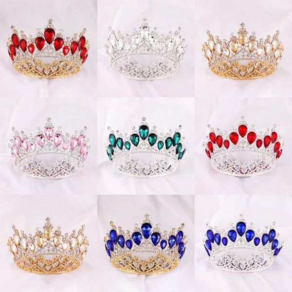 hair clips & barrettes baroque gold crystal pageant diadema vintage royal queen king round tiaras crowns rhinestone headbands wedding access, Golden;silver
hair clips & barrettes baroque gold crystal pageant diadema vintage royal queen king round tiaras crowns rhinestone headbands wedding access, Golden;silver