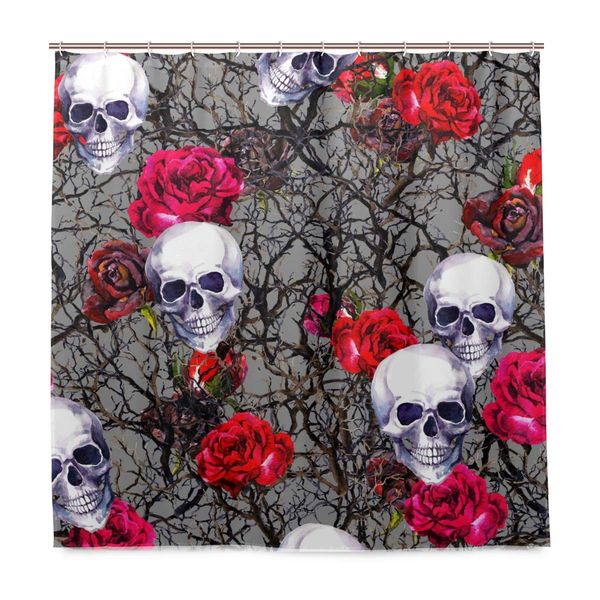 halloween bathroo hower curtain 72x72 - happy halloween kull roe bath hower curtain with hook waterproof bathroo decor for ca
halloween bathroo hower curtain 72x72 - happy halloween kull roe bath hower curtain with hook waterproof bathroo decor for ca