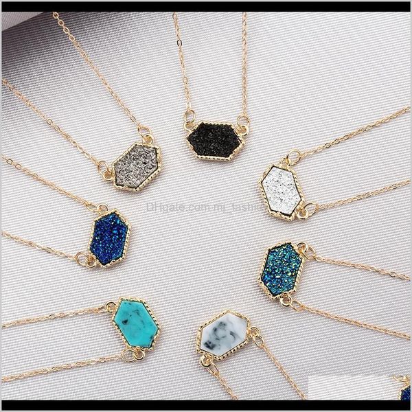 necklaces & pendants jewelryamerica and europe womens jewelry handamde gold/sier chain 7 design natural stone pendant necklace ps0790 drop d, Silver
necklaces & pendants jewelryamerica and europe womens jewelry handamde gold/sier chain 7 design natural stone pendant necklace ps0790 drop d, Silver