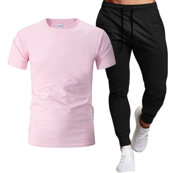 running sets 2021 summer brand men's t-shirt and trouser suit casual sportswear trousers, Black;blue
running sets 2021 summer brand men's t-shirt and trouser suit casual sportswear trousers, Black;blue