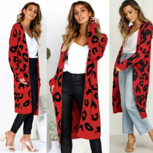 fashion sweater autumn and winter 2021 t-shirt long camouflage leopard print cardigan women's, White;black
fashion sweater autumn and winter 2021 t-shirt long camouflage leopard print cardigan women's, White;black