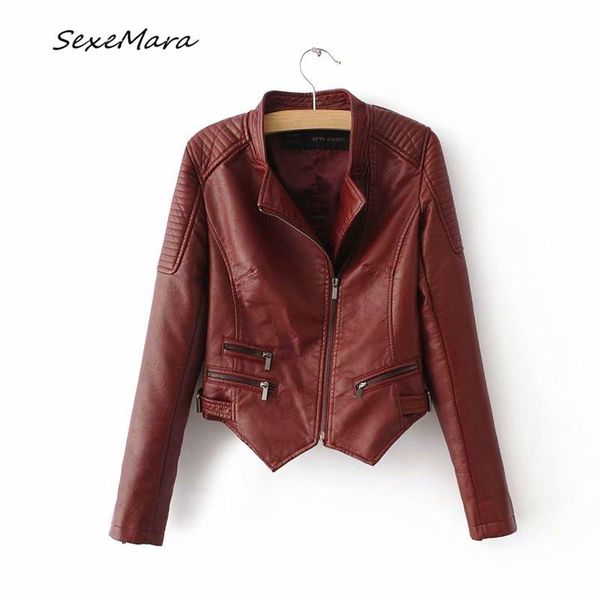 women's jackets 2021 casual fashion women slim streetwear rivet red coats bomber pu, Black;brown
women's jackets 2021 casual fashion women slim streetwear rivet red coats bomber pu, Black;brown