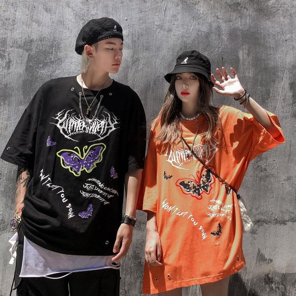 men's t-shirts gtdom couple 2021 summer loose casual t-shirt korean style simple print floral half sleeve o-neck fashion clothing, White;black
men's t-shirts gtdom couple 2021 summer loose casual t-shirt korean style simple print floral half sleeve o-neck fashion clothing, White;black