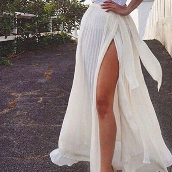 womens skirt 38 white wrinkled slim split women chiffon boho high waist beach wrap summer casual long skirts, Black
womens skirt 38 white wrinkled slim split women chiffon boho high waist beach wrap summer casual long skirts, Black