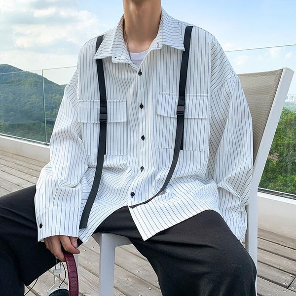 men's casual shirts hawaiian stripe printing shirt male long sleeve french cuff mens fashion loose camisa masculina size -2xl, White;black
men's casual shirts hawaiian stripe printing shirt male long sleeve french cuff mens fashion loose camisa masculina size -2xl, White;black