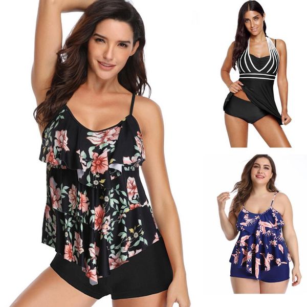 women halter bandage tankini sets s-5xl classical swimsuit two piece boyshorts swimwear comfortable female holiday beachwear one-piece suits
women halter bandage tankini sets s-5xl classical swimsuit two piece boyshorts swimwear comfortable female holiday beachwear one-piece suits