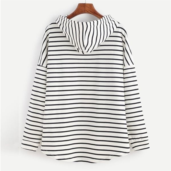 zogaa fashion women hoodies ladies stripe printed sweatshirts casual streetwear loose plus size womens hooded pullover 210813, Black
zogaa fashion women hoodies ladies stripe printed sweatshirts casual streetwear loose plus size womens hooded pullover 210813, Black