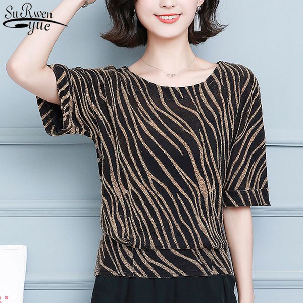 summer women blouse short sleeve women's shirts striped plus size ladies office lady style blusas mujer 10126 210427, White
summer women blouse short sleeve women's shirts striped plus size ladies office lady style blusas mujer 10126 210427, White