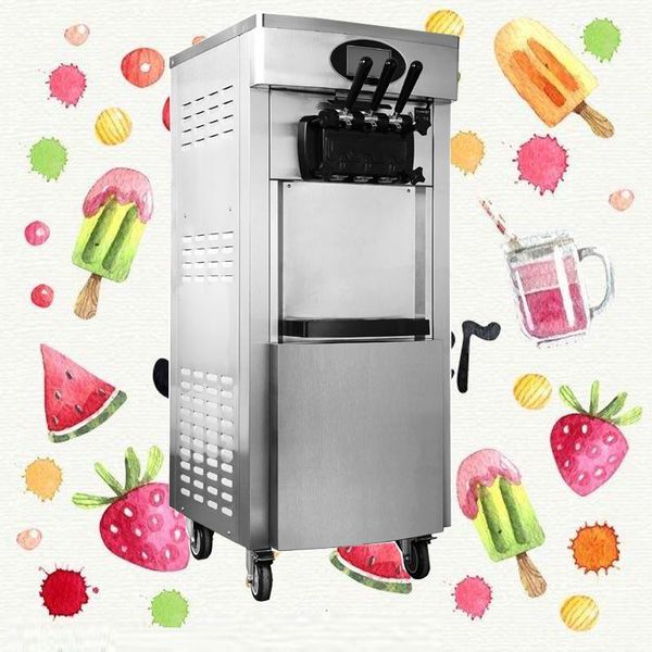 certified stainless steel soft ice cream machine three-head touch screen making crisp tube machin
certified stainless steel soft ice cream machine three-head touch screen making crisp tube machin