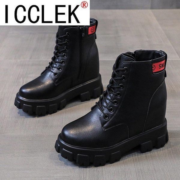 boots fashion leather s woman shoes winter warm lace-up ankle for waterproof platform 2021, Black
boots fashion leather s woman shoes winter warm lace-up ankle for waterproof platform 2021, Black