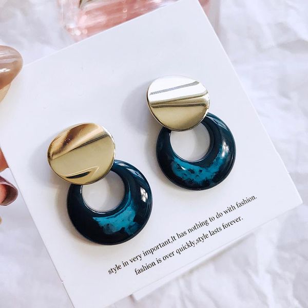 stud fashion chic acrylic dark blue small circle earrings white gold tone wafer women beach jewelry sweet cute, Golden;silver
stud fashion chic acrylic dark blue small circle earrings white gold tone wafer women beach jewelry sweet cute, Golden;silver