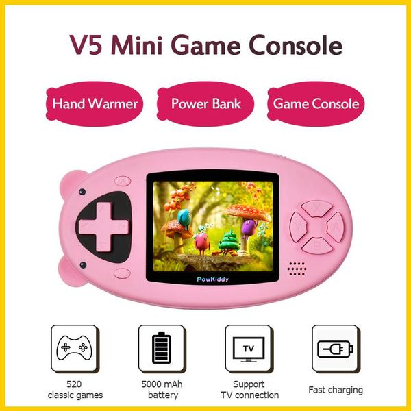 mini handheld game console built-in 520 games video support tv connection player gift for children portable players
mini handheld game console built-in 520 games video support tv connection player gift for children portable players