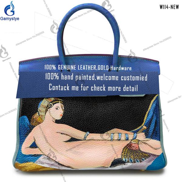 art make hand draw famous oil painting naked girl broom court lady totes custom cowhide handbags gifts genuine leather bags
art make hand draw famous oil painting naked girl broom court lady totes custom cowhide handbags gifts genuine leather bags