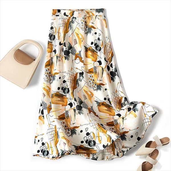 floral chiffon spring and summer women skirt fashion drape high waist slimming graffiti print mid length a line, Black
floral chiffon spring and summer women skirt fashion drape high waist slimming graffiti print mid length a line, Black