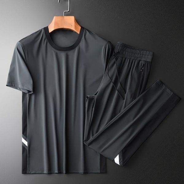men's tracksuits summer mens sets (t-shirt+pants) luxury round collar casual t-shirt sport man set fashion slim fit male 4xl, Gray
men's tracksuits summer mens sets (t-shirt+pants) luxury round collar casual t-shirt sport man set fashion slim fit male 4xl, Gray