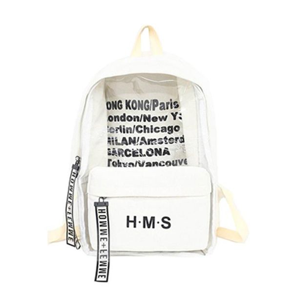 outdoor bags harajuku clear canvas letter women backpacks school for teenage girls female quality travel backpack bookbag white
outdoor bags harajuku clear canvas letter women backpacks school for teenage girls female quality travel backpack bookbag white