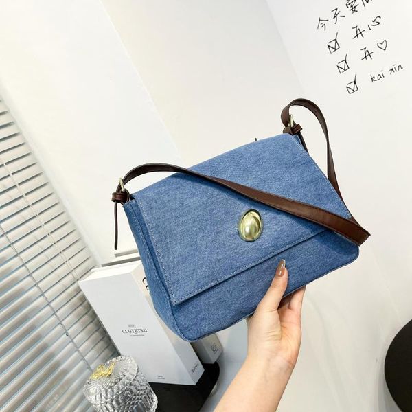 evening bags denim blue fashion women's jeans bag for ladies soild canvas handbag luxury belt crossbody shoulder 2021 summer
evening bags denim blue fashion women's jeans bag for ladies soild canvas handbag luxury belt crossbody shoulder 2021 summer