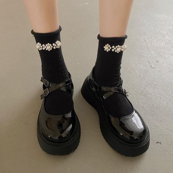dress shoes lolita woman black jk sapatos femininos double buckle platform mary janes for women patent leather thick bottom
dress shoes lolita woman black jk sapatos femininos double buckle platform mary janes for women patent leather thick bottom