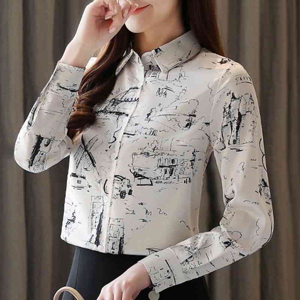 blusas mujer de moda blouse women turn down collar print chiffon blouse shirt women long sleeve women clothes c977 210426, White
blusas mujer de moda blouse women turn down collar print chiffon blouse shirt women long sleeve women clothes c977 210426, White