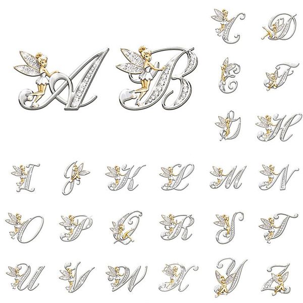 pins, brooches metal crystal english letter word brooch women elf angel shirt lapel pin, Gray
pins, brooches metal crystal english letter word brooch women elf angel shirt lapel pin, Gray