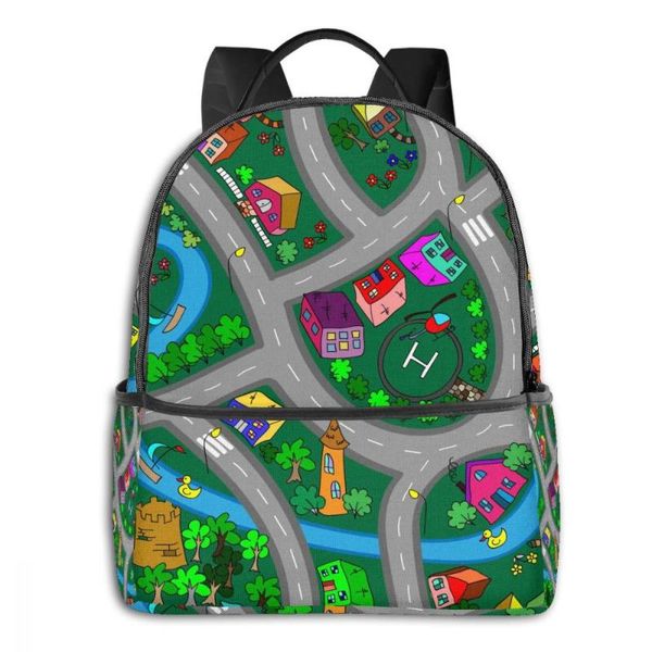 backpack fashion 2021 shoulder bags cartoon map roads cars and houses school for teenage girls light travel
backpack fashion 2021 shoulder bags cartoon map roads cars and houses school for teenage girls light travel