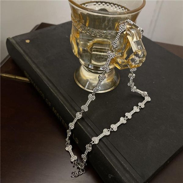 pendant necklaces luokey korean japan fashion crystal rhinestone bone necklace clavicle chain party hip hop choker for women punk jewelry gi, Silver
pendant necklaces luokey korean japan fashion crystal rhinestone bone necklace clavicle chain party hip hop choker for women punk jewelry gi, Silver
