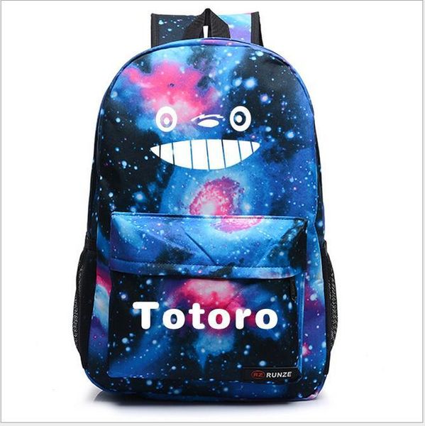 backpack 1 piece night light totoro teeth + galaxy star starry universe space printing fashion oxford schoolbag travel bag
backpack 1 piece night light totoro teeth + galaxy star starry universe space printing fashion oxford schoolbag travel bag