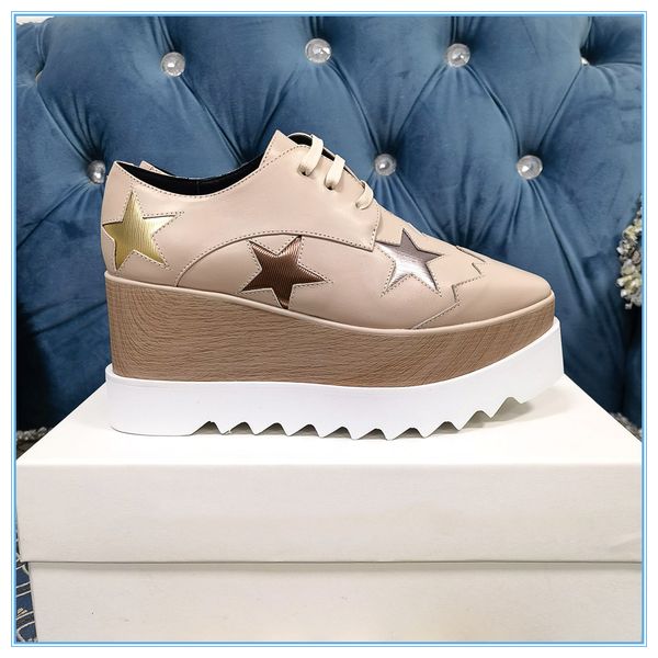 2021ss luxury designer women leisure thick sole wedge female fashion sneakers party platform shoes real leather chaussures sneakers size 34-, Black
2021ss luxury designer women leisure thick sole wedge female fashion sneakers party platform shoes real leather chaussures sneakers size 34-, Black