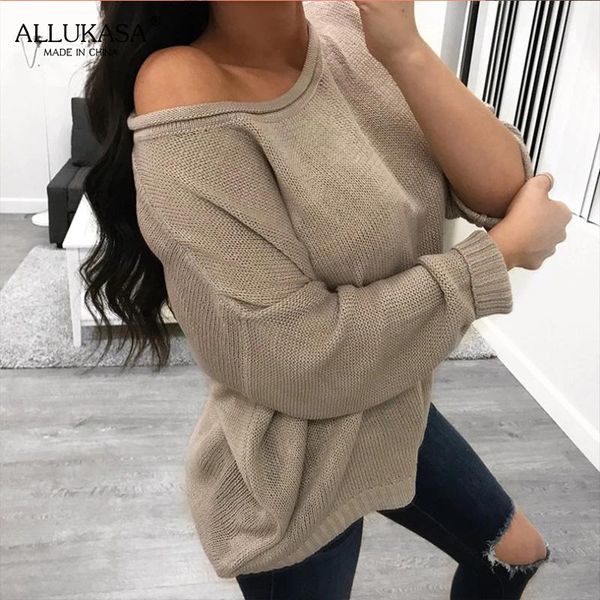 women's sweaters elegant autumn plus size long-sleeved knitted sweater pullover winter o-neck solid color casual loose off-shoulder, White;black
women's sweaters elegant autumn plus size long-sleeved knitted sweater pullover winter o-neck solid color casual loose off-shoulder, White;black