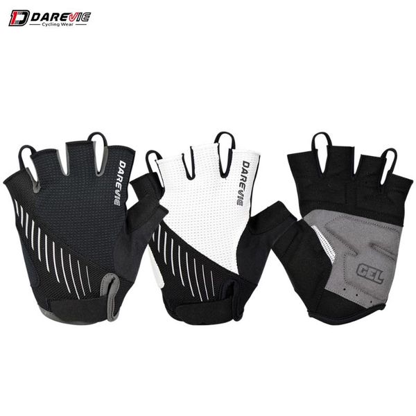 darevie mtb cycling gloves half finger taiwan imported gel padded glove shockproof bike breathable, Black
darevie mtb cycling gloves half finger taiwan imported gel padded glove shockproof bike breathable, Black